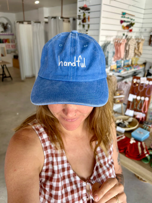 Adult Handful Cap Blue