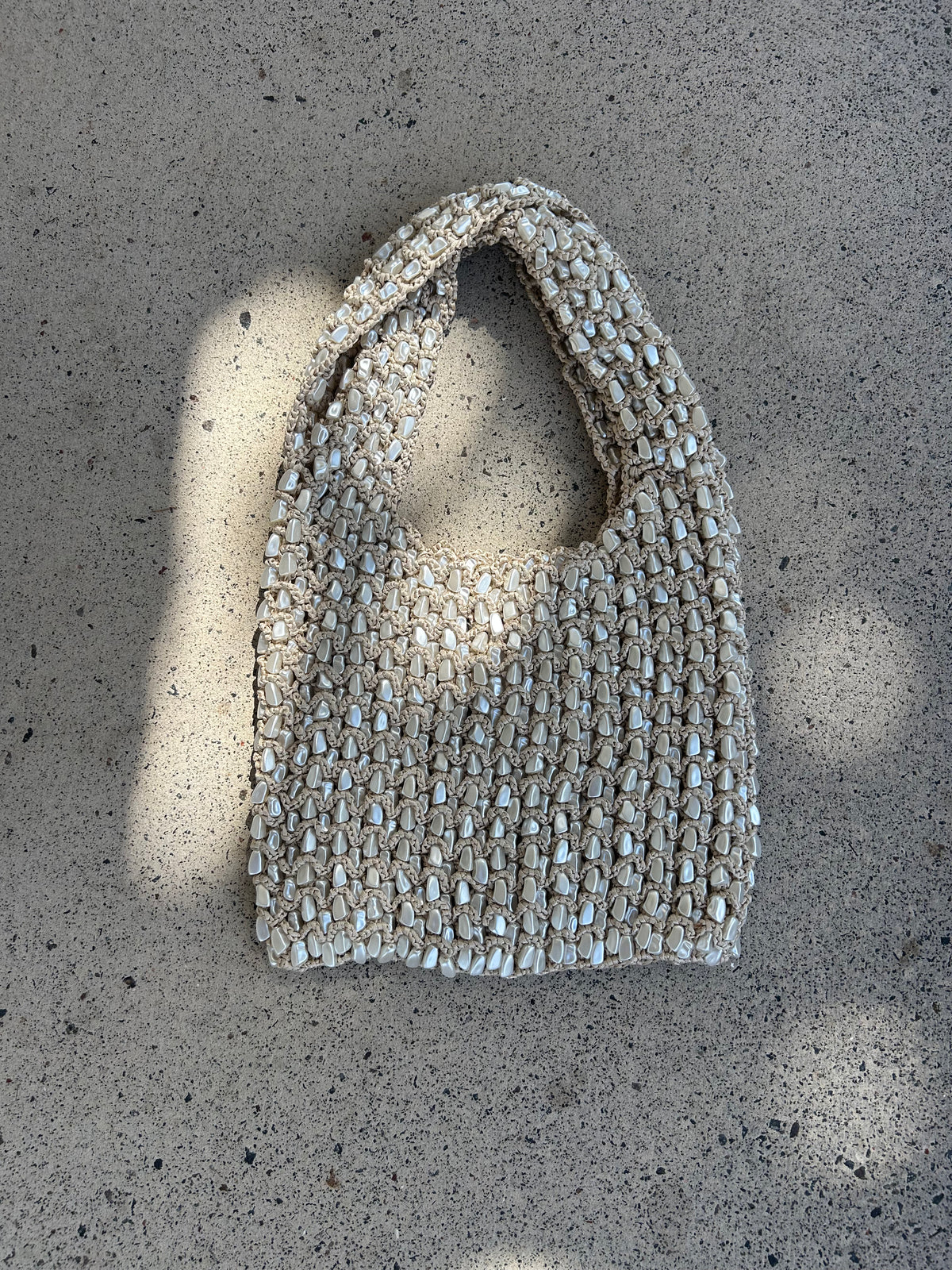 Sirena Pearl Beaded Bag