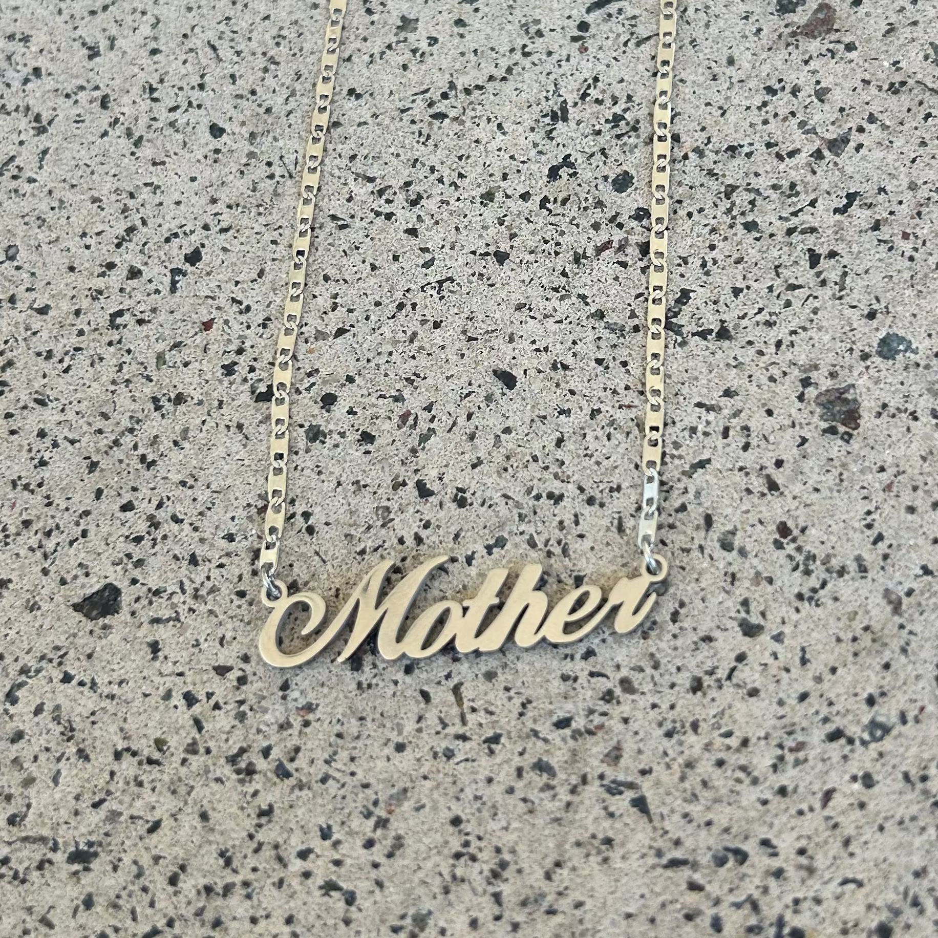 Mother Necklace Silver