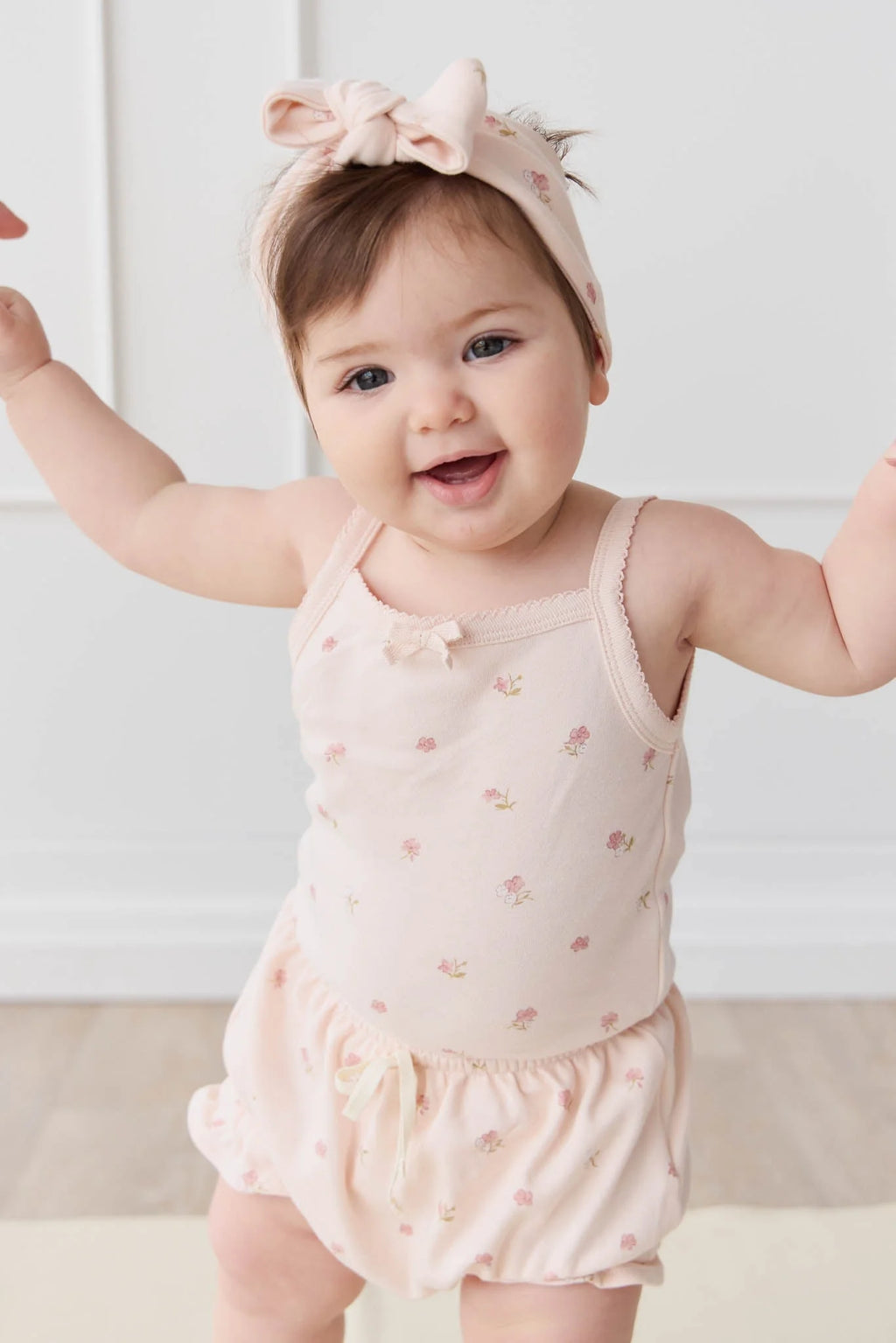 Organic Cotton Muslin Soft Bloomer - Meredith Morganite