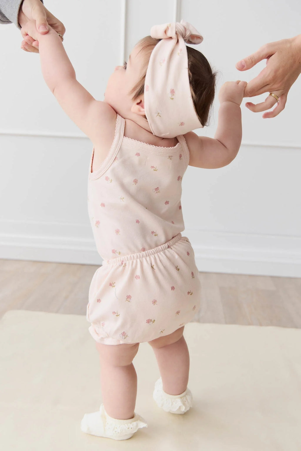 Organic Cotton Muslin Soft Bloomer - Meredith Morganite