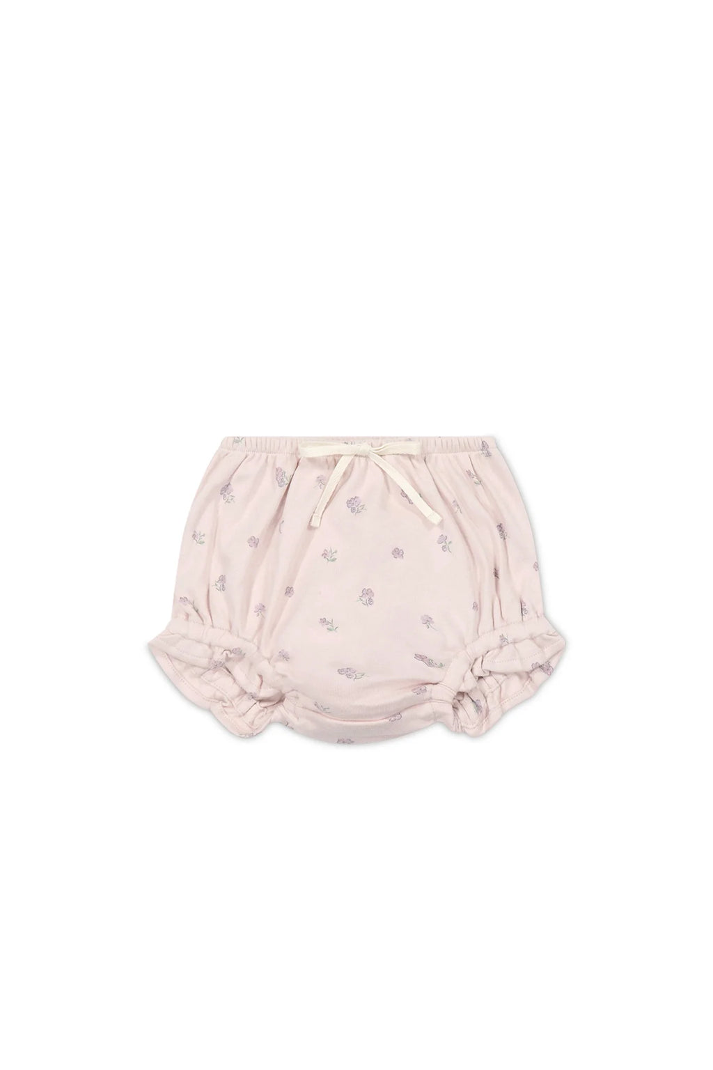 Organic Cotton Frill Bloomer - Meredith Viole