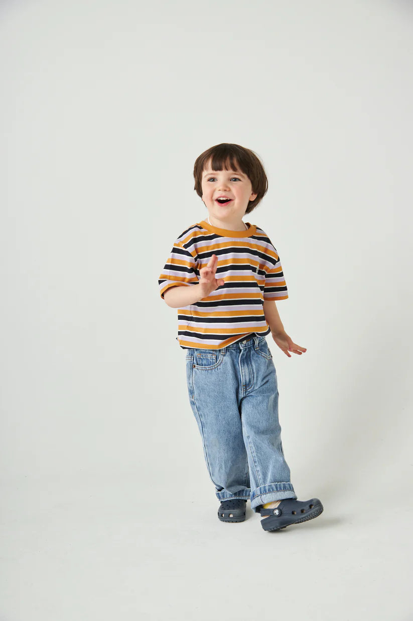 Run With It Jean - Mid Wash
