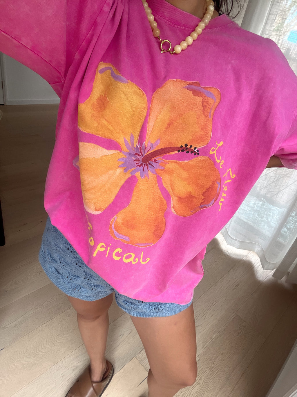 Le Fleur Tropical Oversize T-Shirt