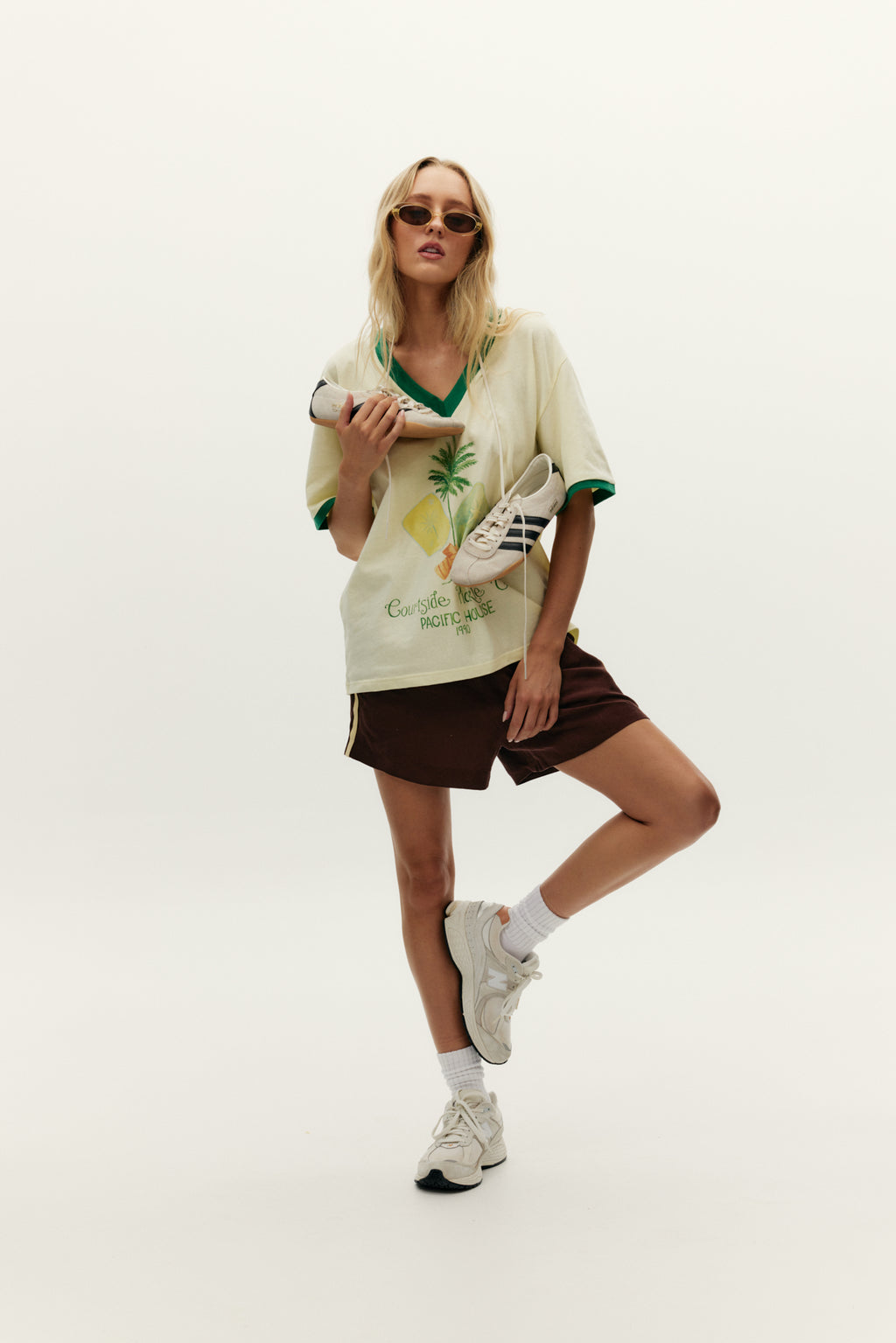Pickleball V-Neck Tee