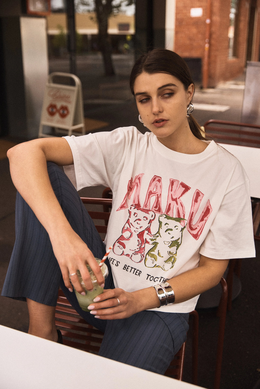 Lover Bears Boxy Crop Tee