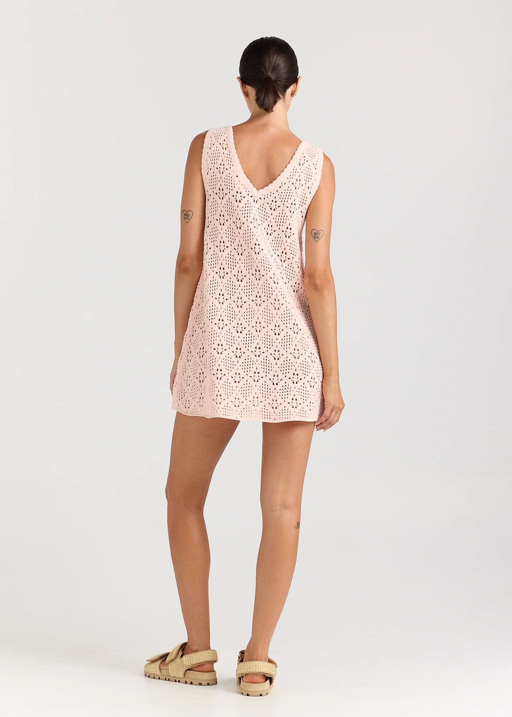 Messina Knit Dress - Peony
