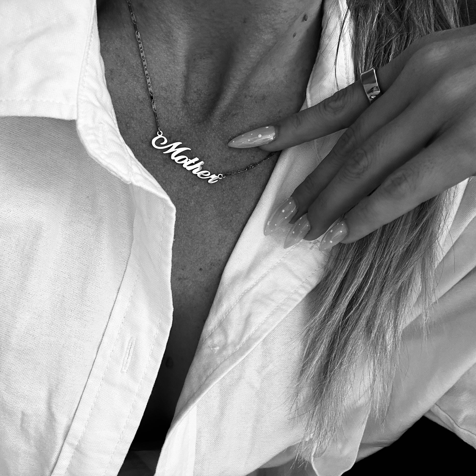 Mother Necklace 18k Gold Plated