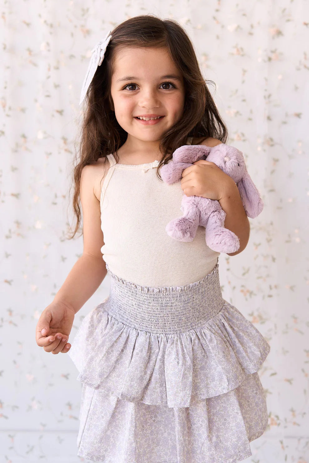 Organic Cotton Samantha Skirt - Chloe Lavender