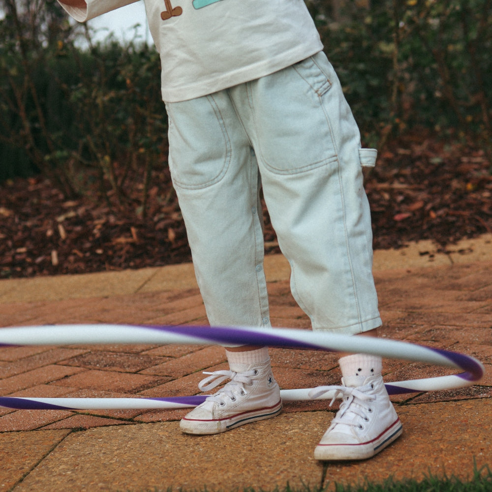 Sky Denim Overalls