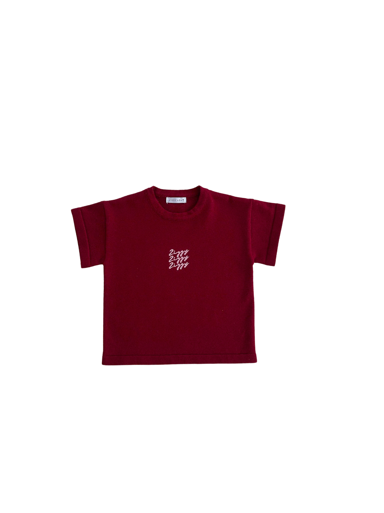 SIGNATURE TEE | PLUM