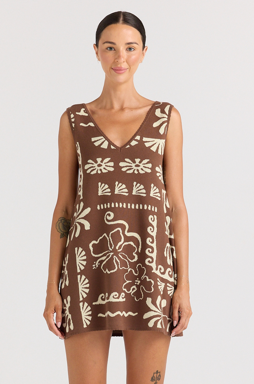 Jamaica Knit Dress - Coco