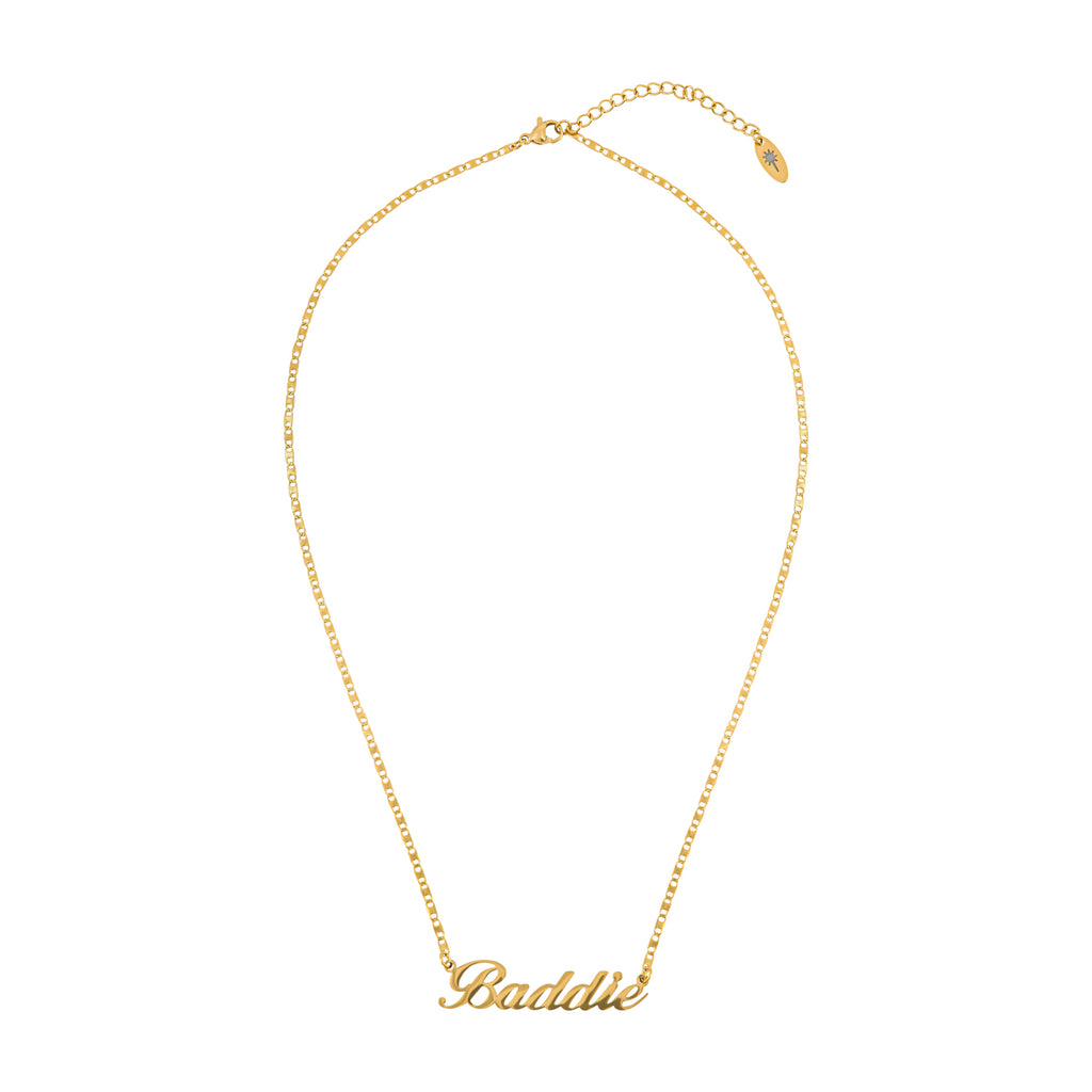 Baddie 18k Gold Plated Necklace