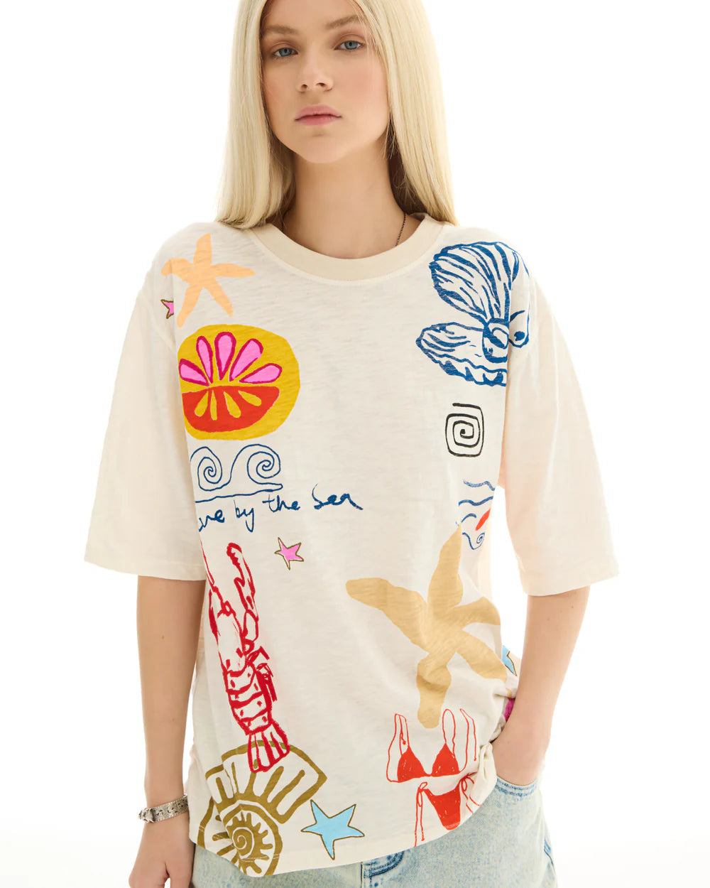 My Illustrated Seaside Tee