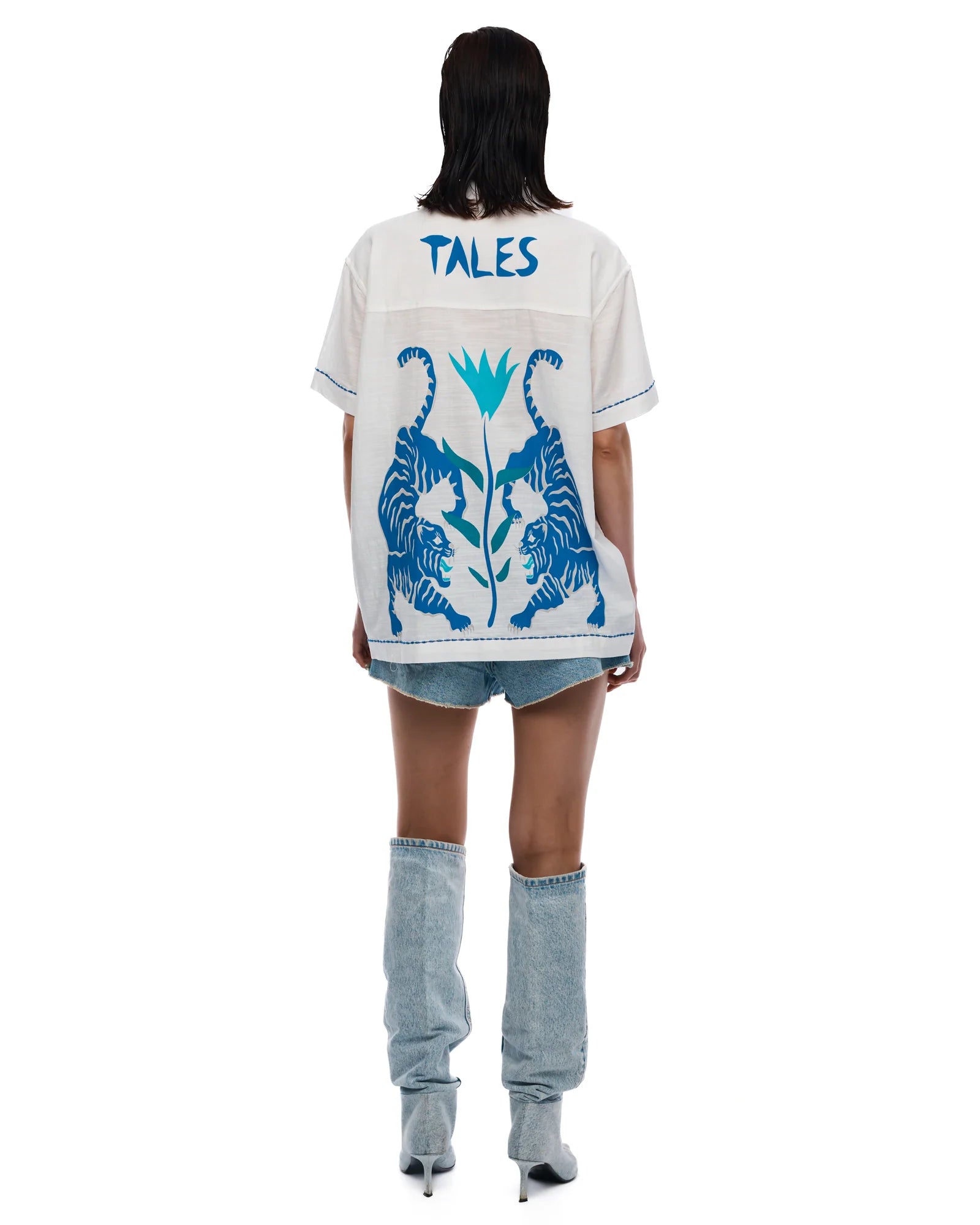 Crouching Tiger Cotton Shirt