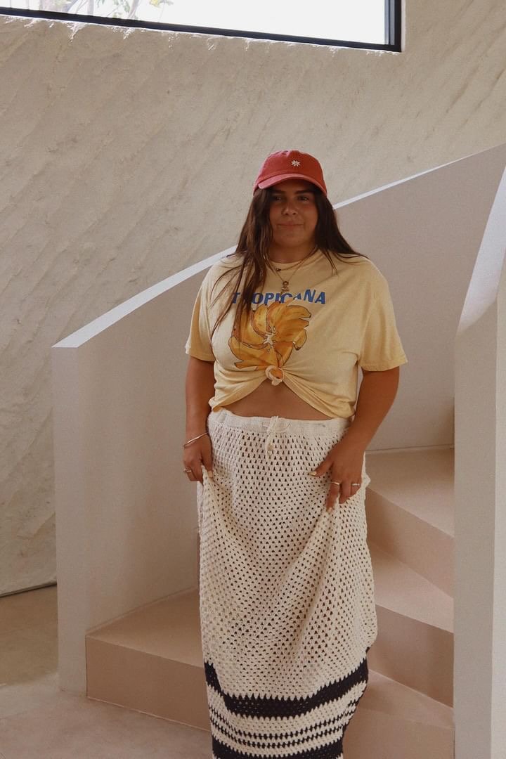 Club Tropicana -Banana Tee Long Style