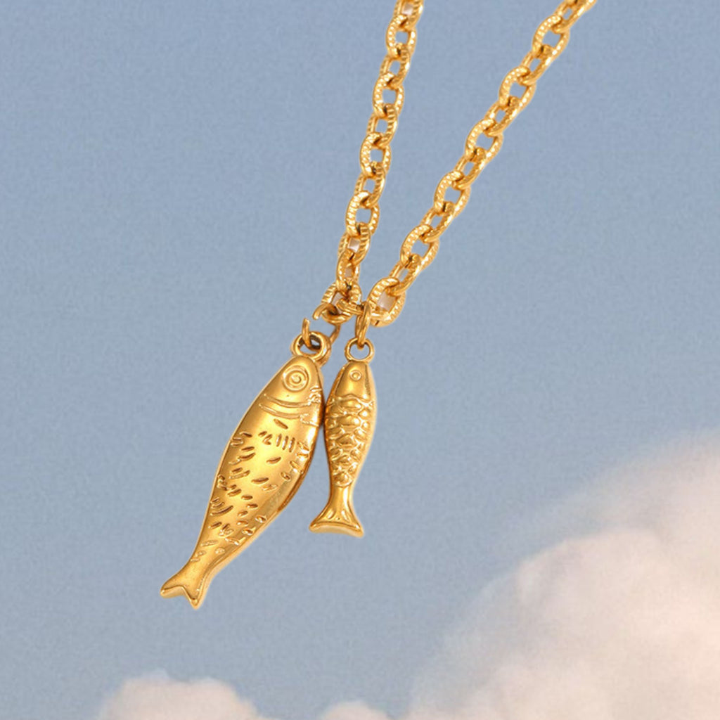 Sardine Duo Necklace