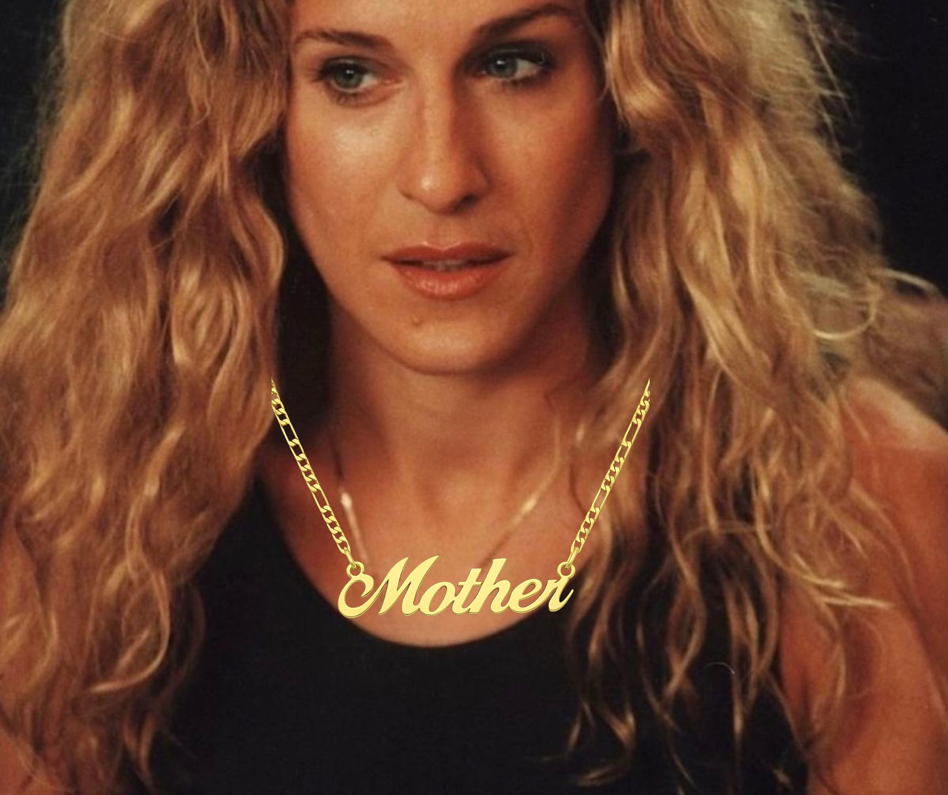 Mother Necklace 18k Gold Plated