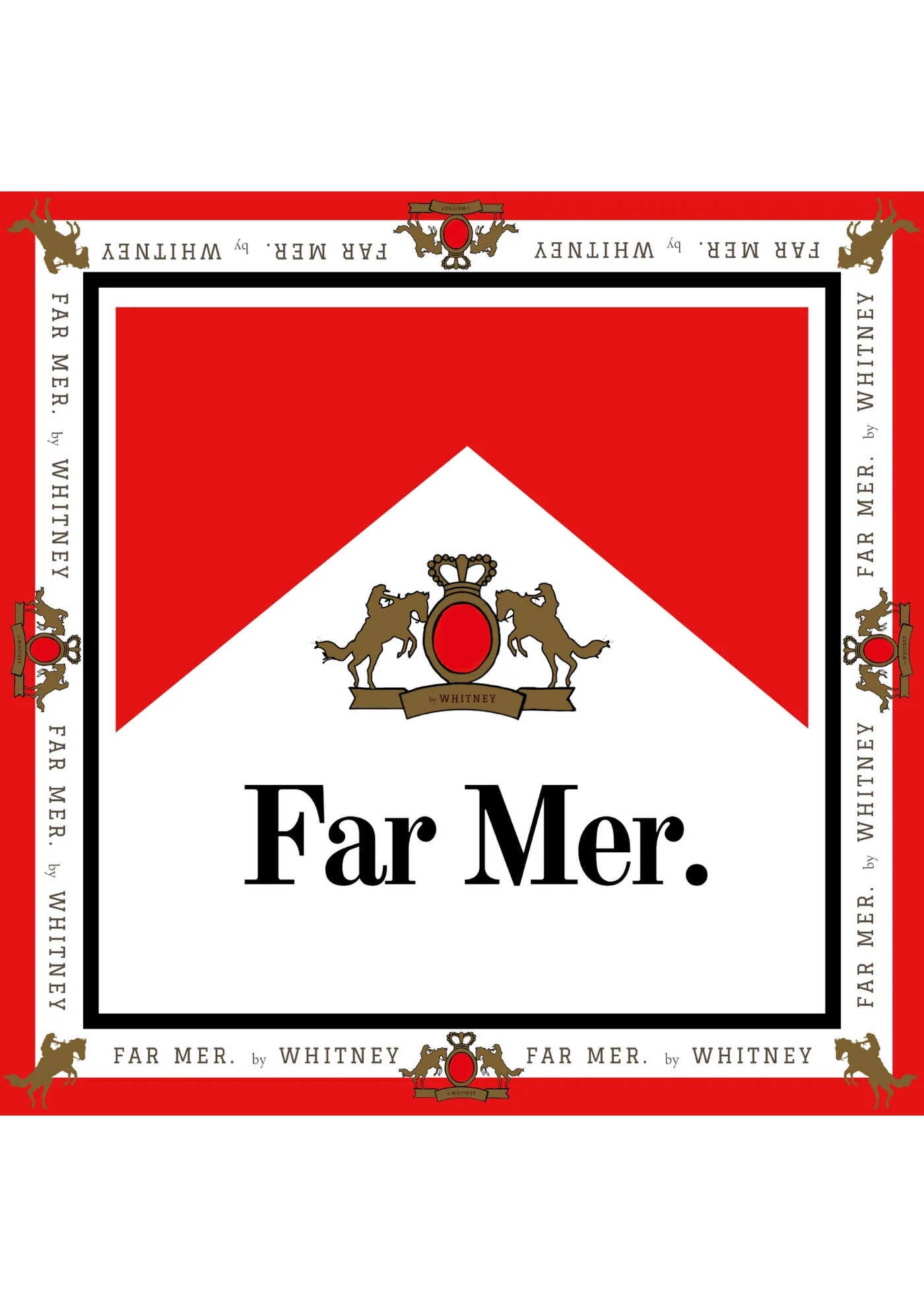 Bandana - Marlboro Crest Red