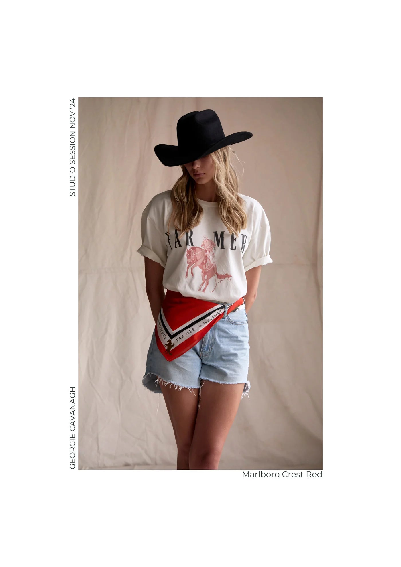 Bandana - Marlboro Crest Red