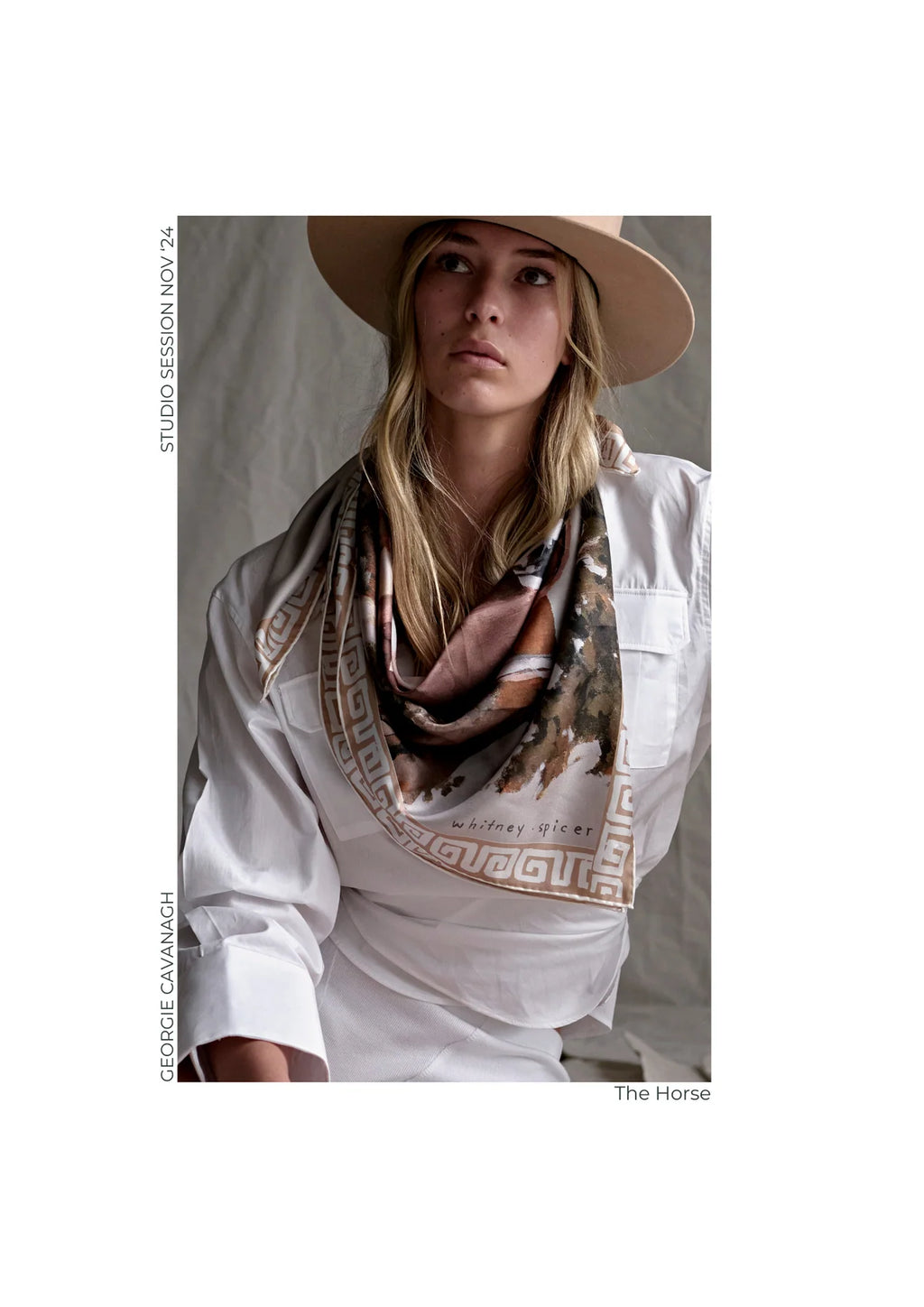 The Horse - Large Silk Scarf