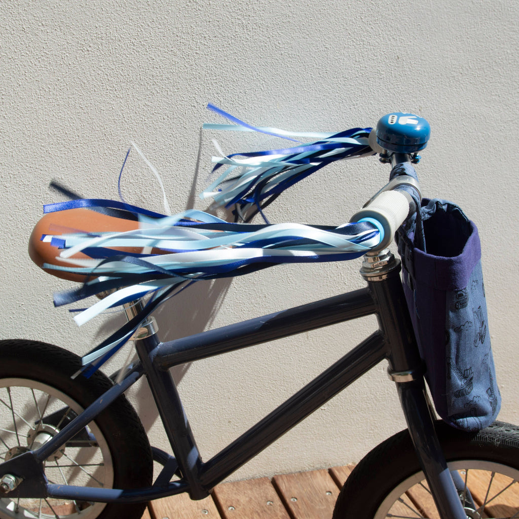 Ocean Blue Bike & Scooter Streamer