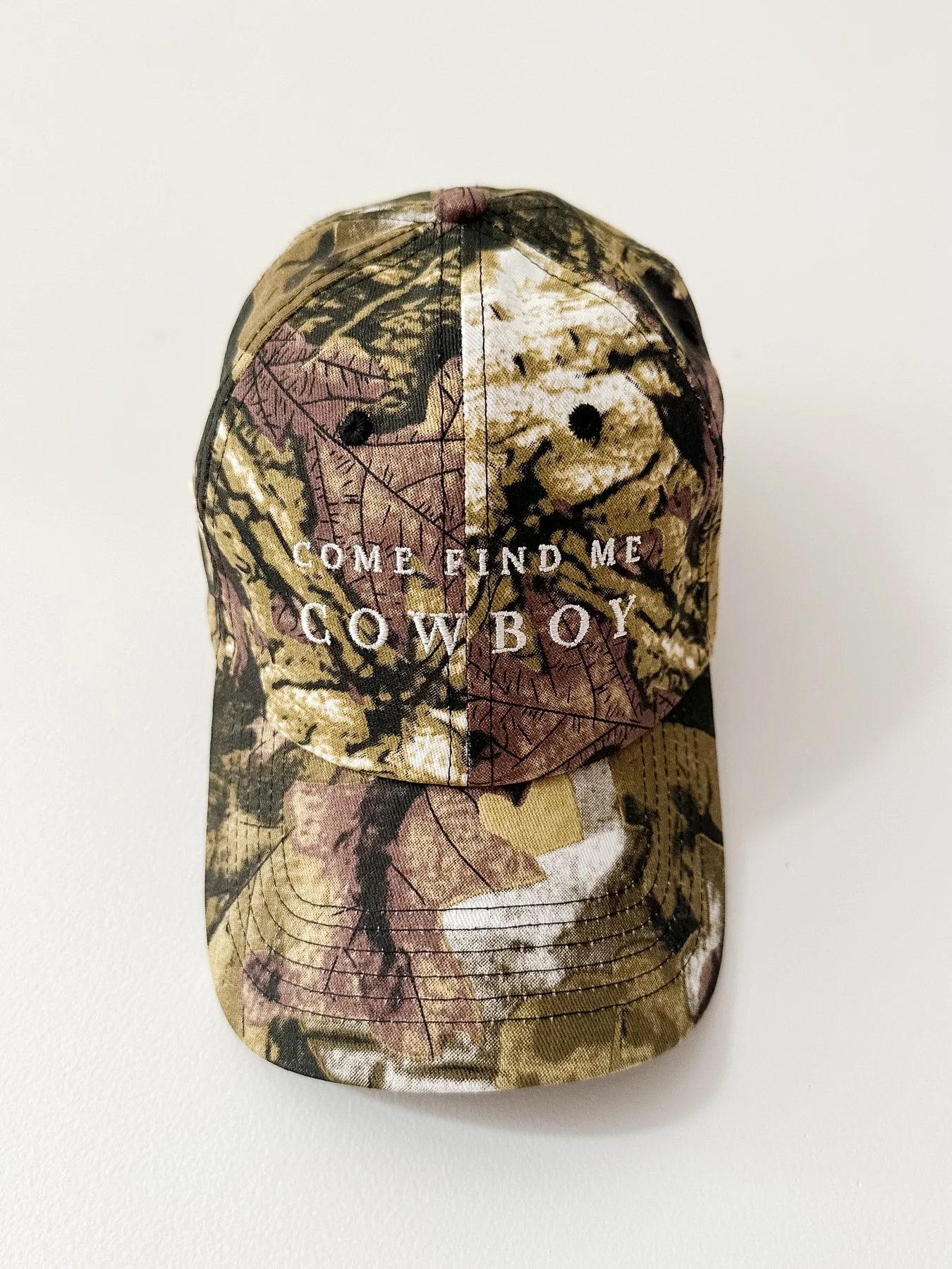 Camo Cowboy Cap