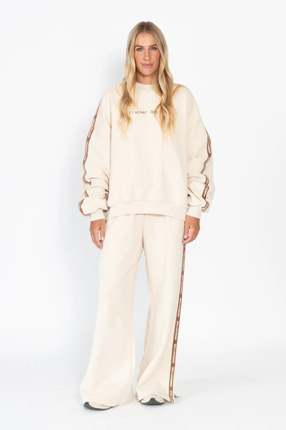 Cloud Racer Sweater - Latte