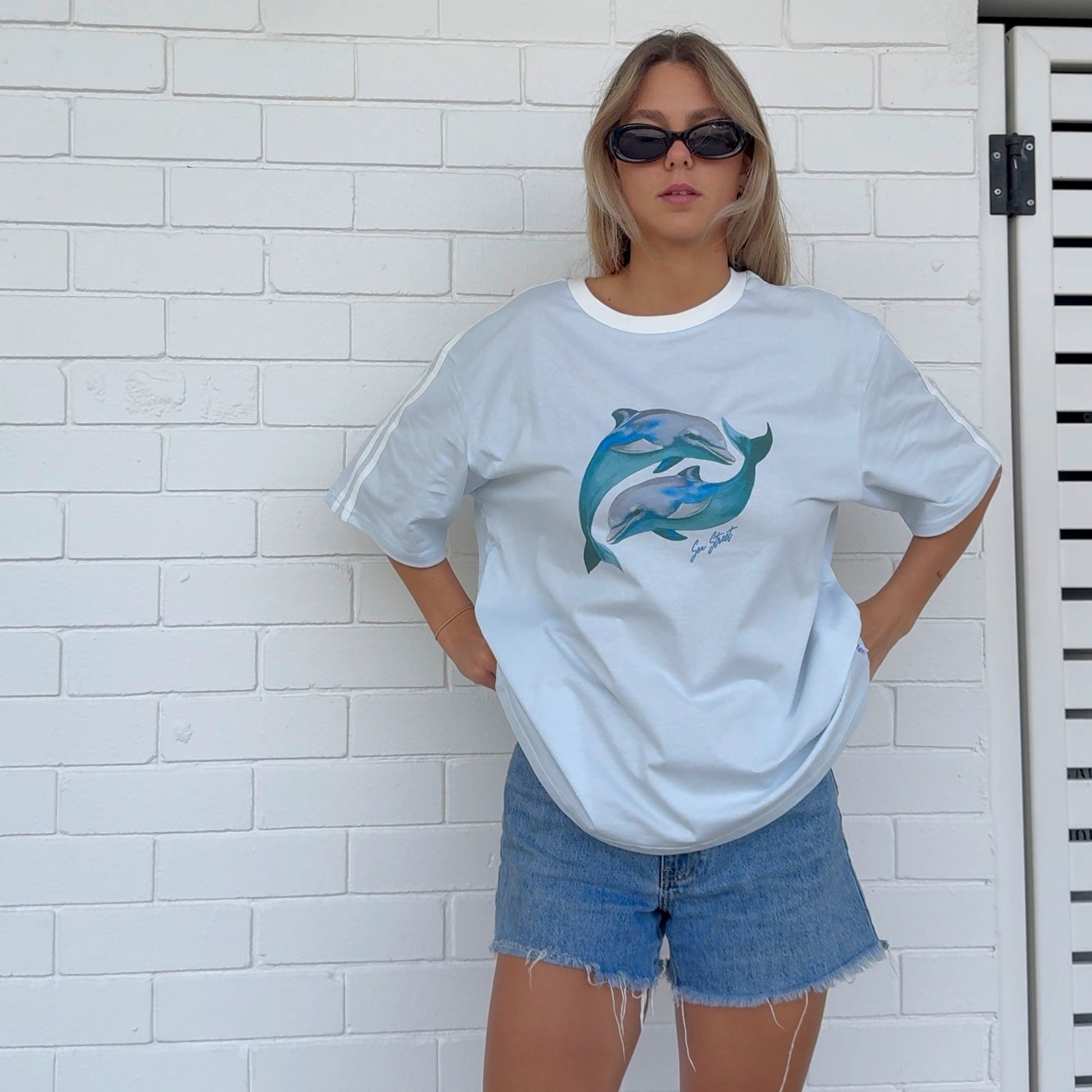 Dolphin Yin Yang T-Shirt