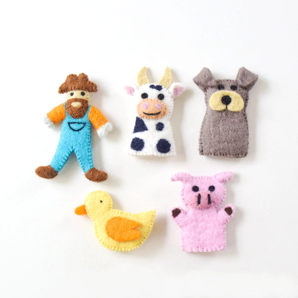 Old MacDonald Finger Puppet Set