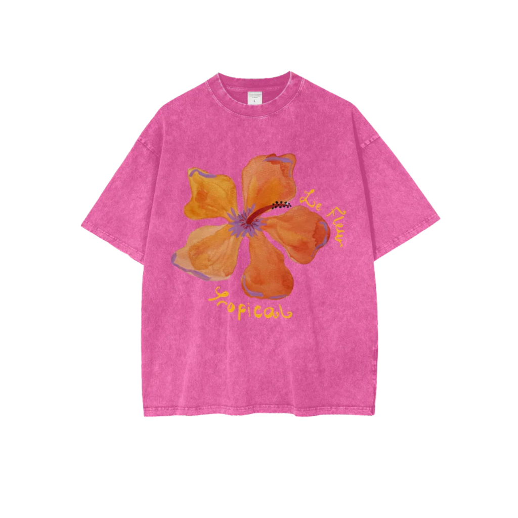 Le Fleur Tropical Oversize T-Shirt