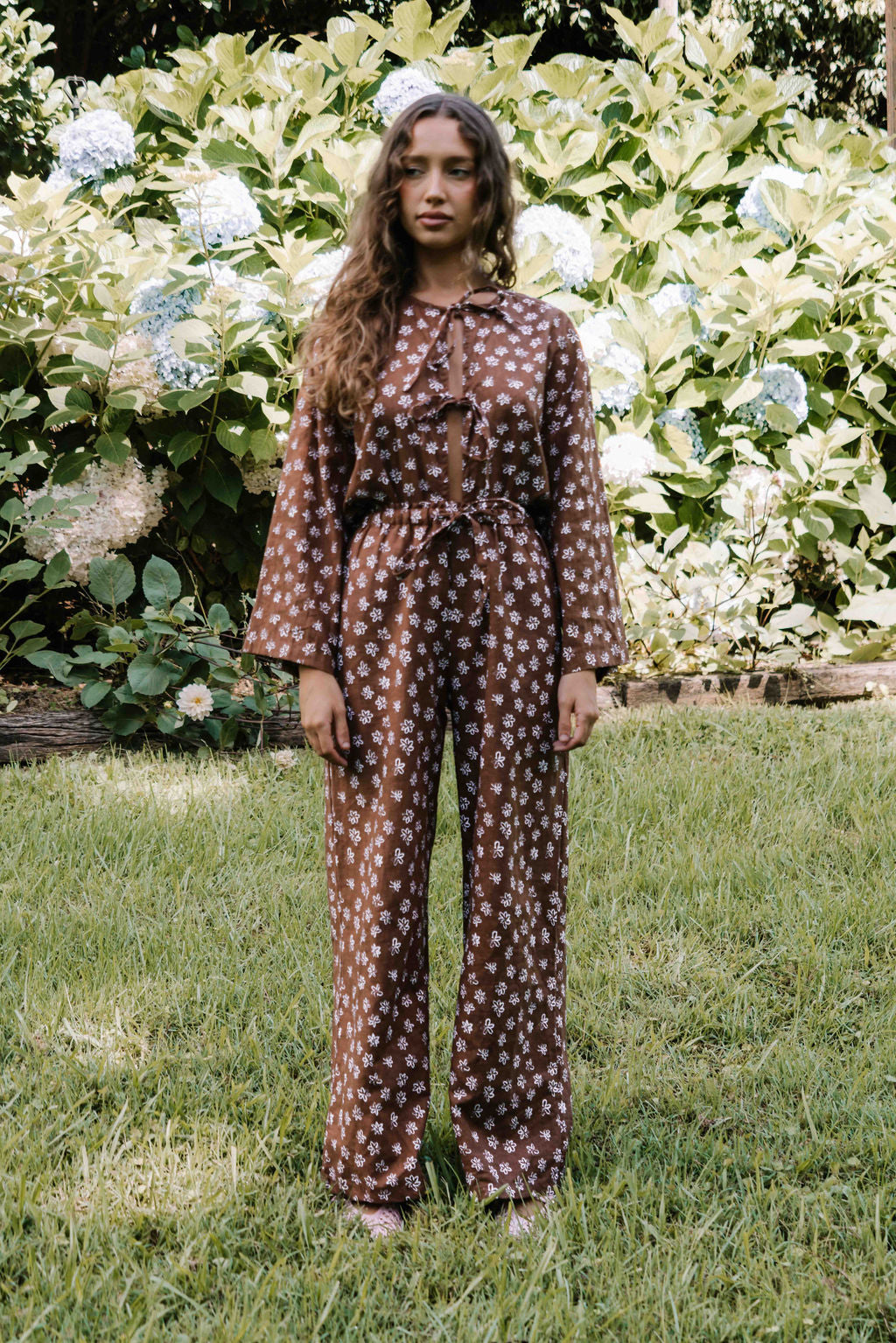 Bobbi Pant | Fleur Mocha