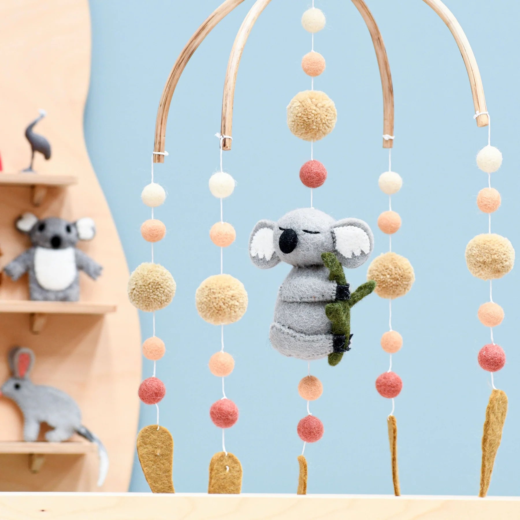 Baby Cot Mobile Sleeping Koala