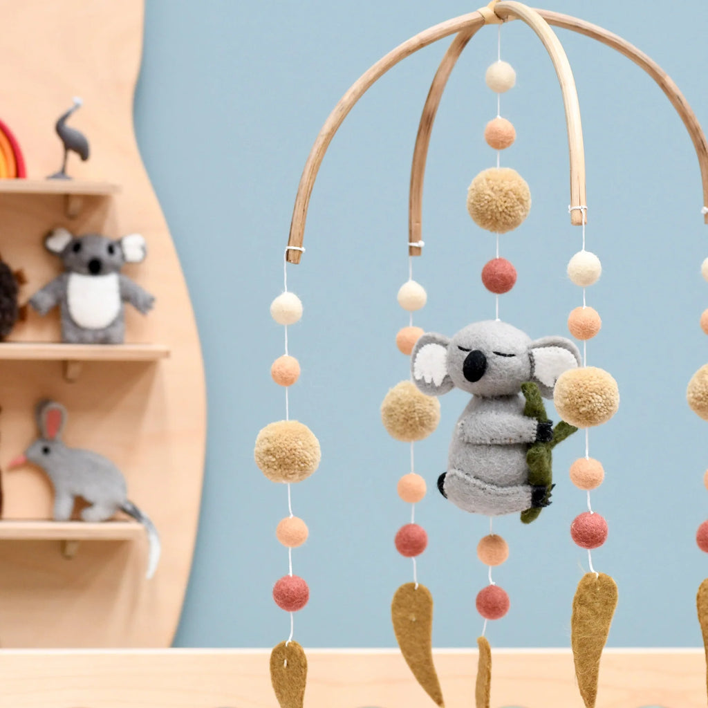 Baby Cot Mobile Sleeping Koala