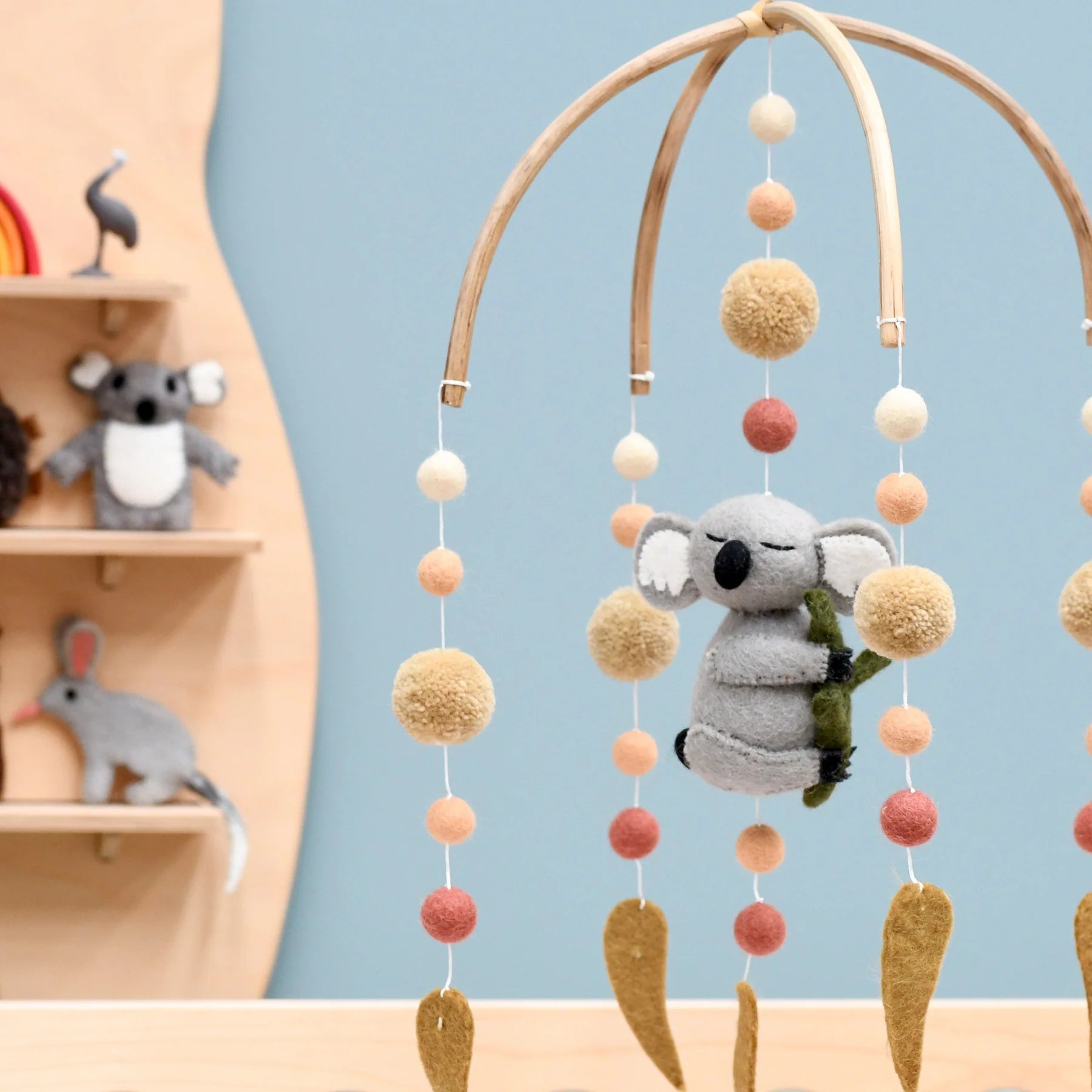 Baby Cot Mobile Sleeping Koala