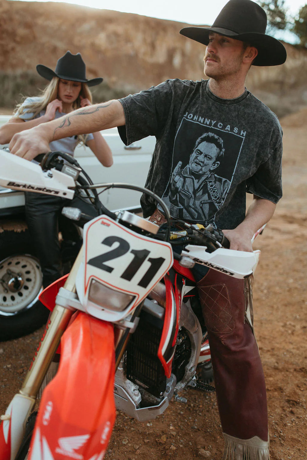 Man in Black Box Crew Unisex