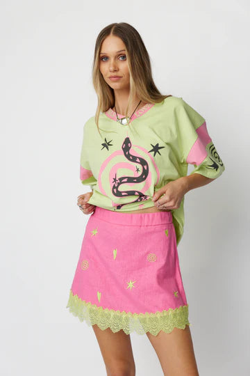 Lucky Mini Skirt - Love Potion