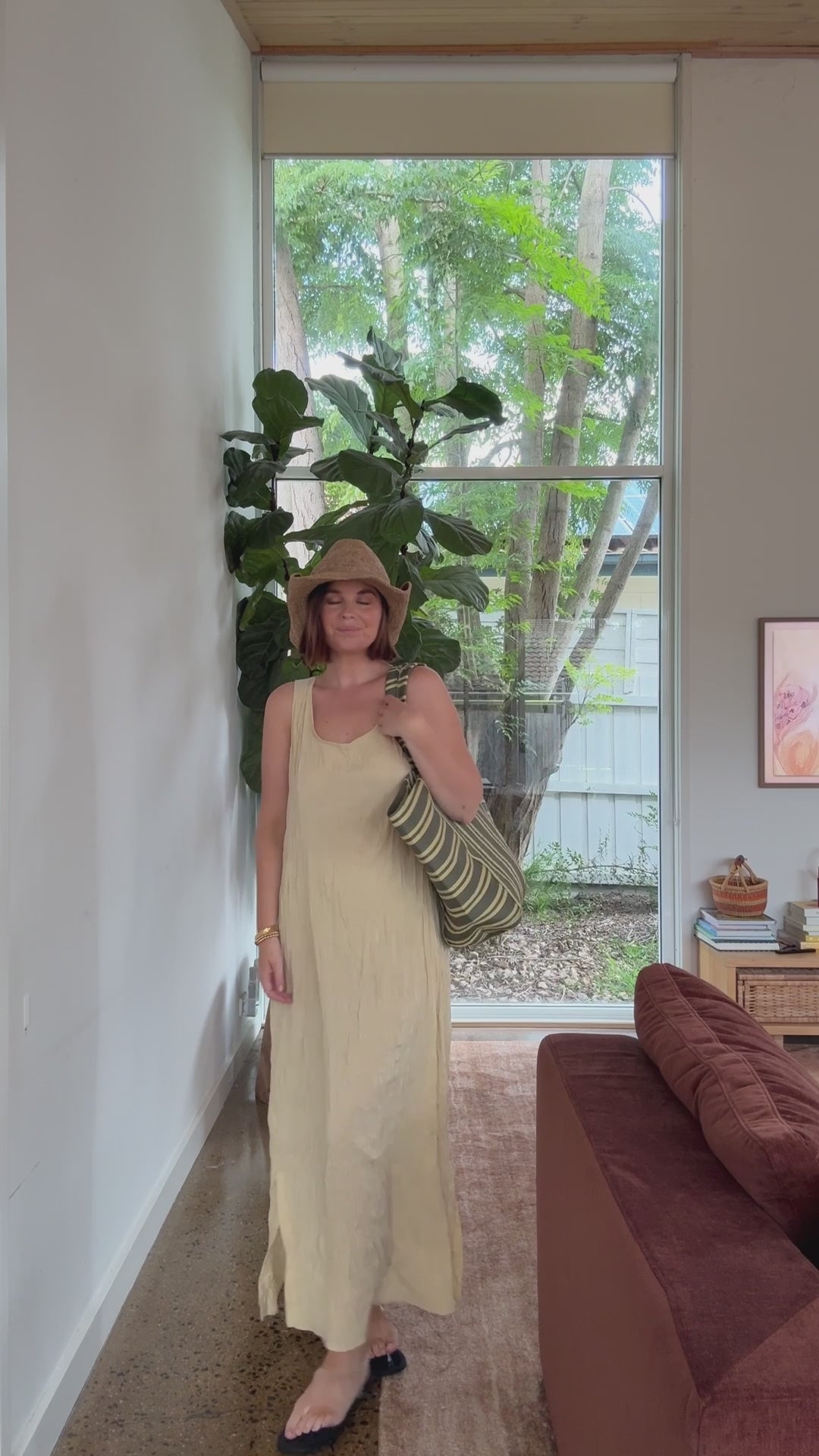 Open Shoulder Olive