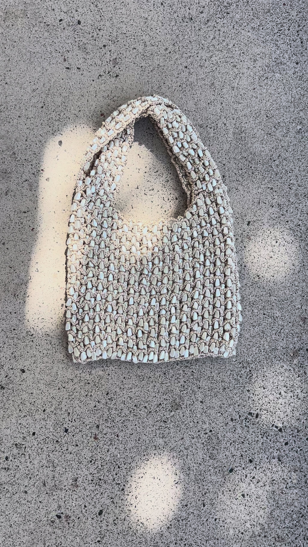 Sirena Pearl Beaded Bag