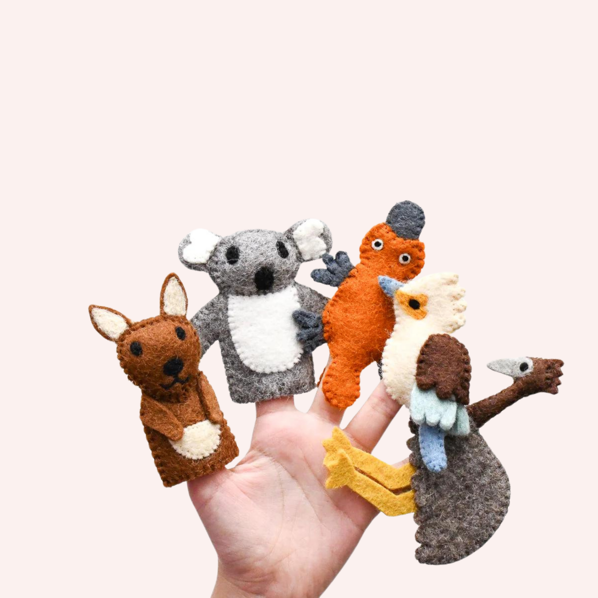 Australian Animals Finger Puppet Set