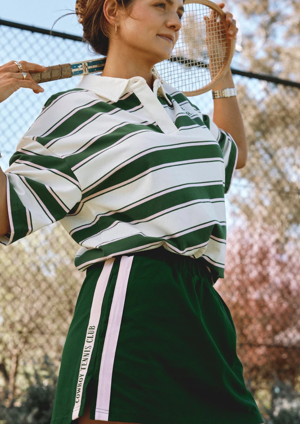 Tennis Skirt - Evergreen