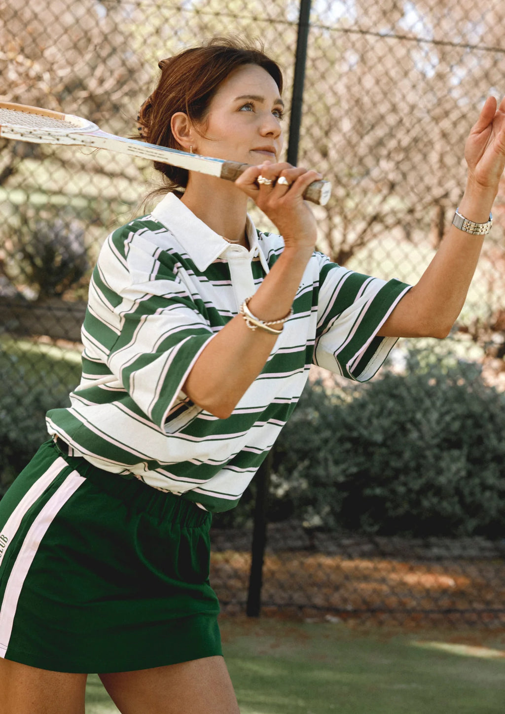 Tennis Skirt - Evergreen