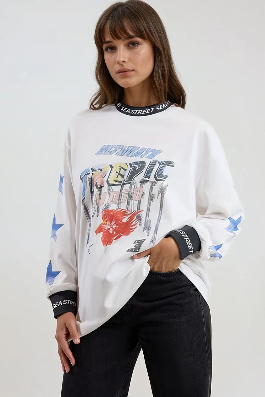 Tropic Moto Racing LS T-Shirt